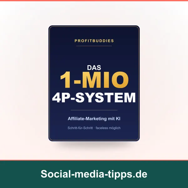 1-MIO 4P System anonym: Affiliate-Traffic ohne eigenes Gesicht